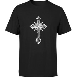  Koszulka męska Chrześcijańska Krzyż Religijna Dla Księdza
