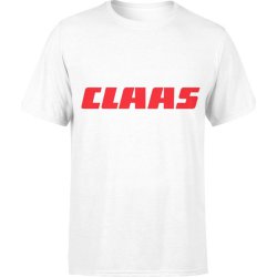  Koszulka męska Claas traktor rolnik biała