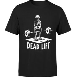  Koszulka męska Dead Lift Martwy Ciąg Na Siłownie