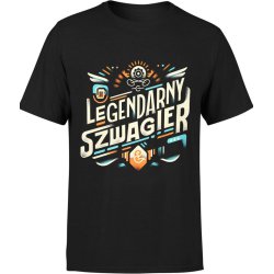  Koszulka męska Dla Szwagra Legendarny Szwagier
