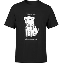  Koszulka męska Dogtor Pies dla miłośnika psów