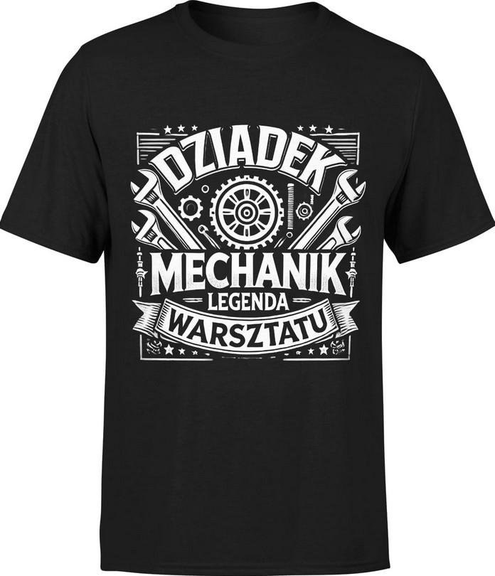 Koszulka męska Dziadek Mechanik