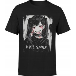  Koszulka męska Evil Smile psycho girl