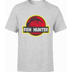  Koszulka męska Fish Hunter Wędkarska Wędkarz szara