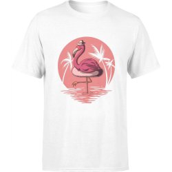  Koszulka męska Flaming biała