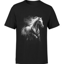  Koszulka męska Galopujący Koń z Koniem