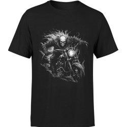  Koszulka męska Ghost Rider Motocyklowa