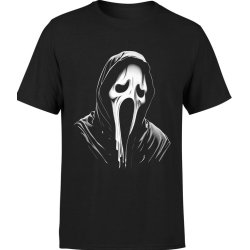 Koszulka męska Ghostface Krzyk Rzeźnik horror