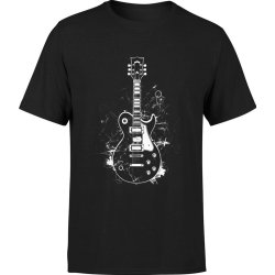  Koszulka męska Gitara Elektryczna Muzyczna