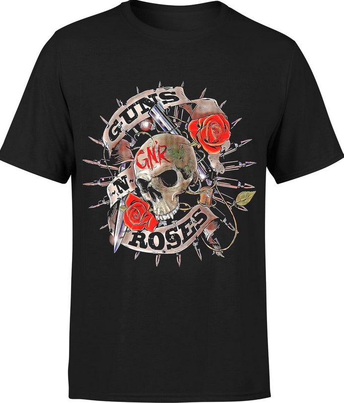 Koszulka męska Guns N Roses Czaszki