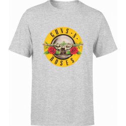  Koszulka męska Guns n' roses muzyka szara