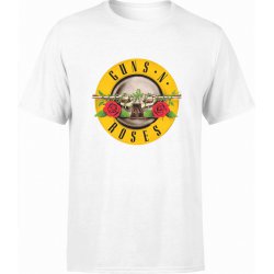  Koszulka męska Guns n' roses muzyka biała
