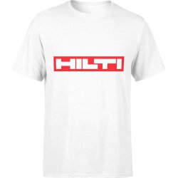  Koszulka męska Hilti prezent dla budowlańca majsterkowicza mechanika biała