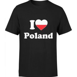  Koszulka męska I Love Poland Polska PL