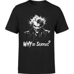  Koszulka męska Joker Why So Serious? Batman