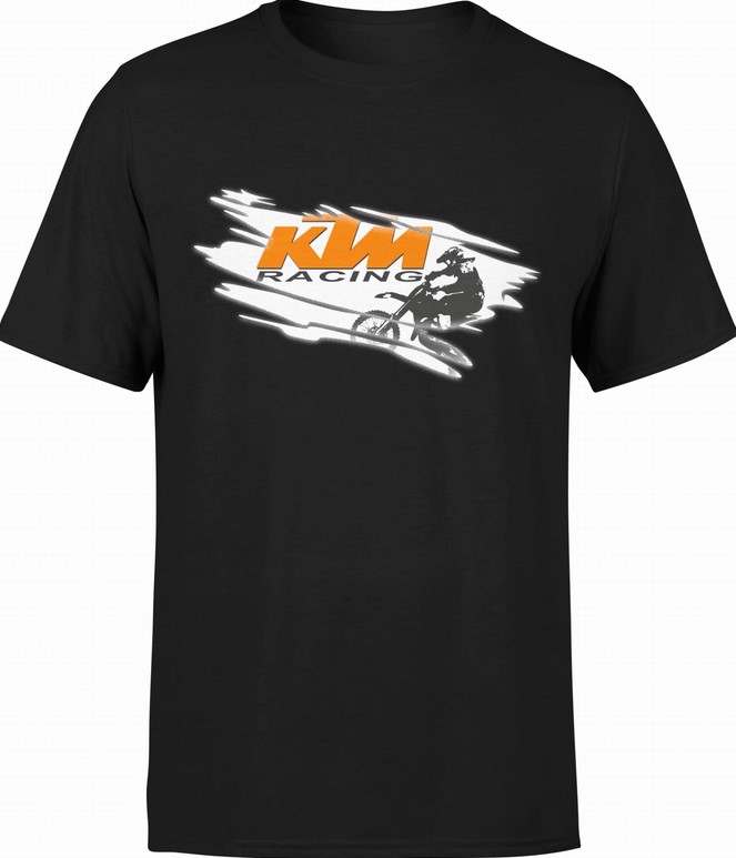 Koszulka męska KTM Racing Team crossowa motocyklowa dla motocyklisty enduro
