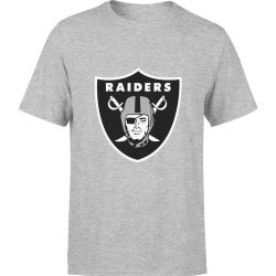  Koszulka męska Las Vegas Raiders NFL futbol amerykański szara