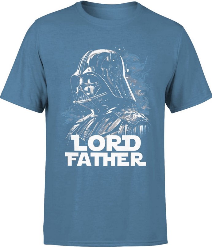 Koszulka męska Lord Father dla Taty niebieska