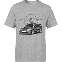  Koszulka męska Mercedes Benz Evolution szara