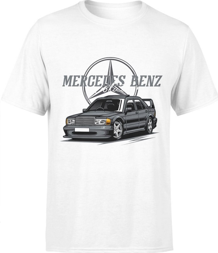 Koszulka męska Mercedes Benz Evolution biała