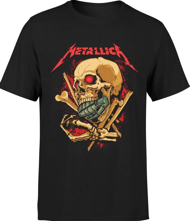 Koszulka męska Metallica rockowa