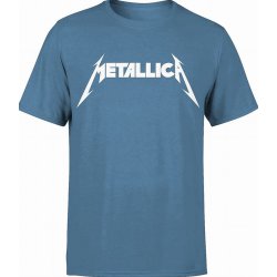  Koszulka męska Metallica rockowa rock niebieska