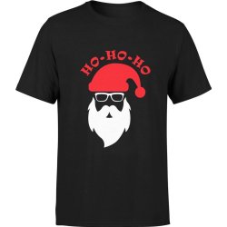  Koszulka męska Mikołaj HO HO HO świąteczna 