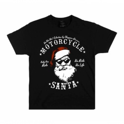  Koszulka męska Motorcycle Santa Bandit