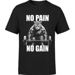  Koszulka męska Na siłownie No Pain No Gain