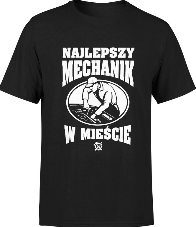 Koszulka męska Najlepszy Mechanik Prezent Dla Mechanika