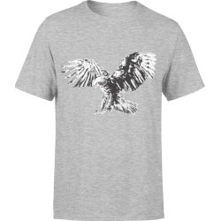  Koszulka męska Orzeł z orłem polska patriotyczna szara