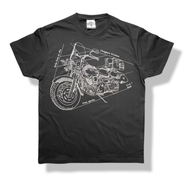 Koszulka męska Outline Choppers Division