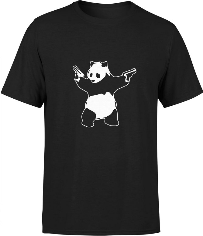 Koszulka męska Panda Banksy