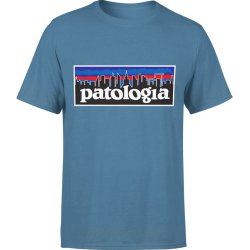  Koszulka męska Patologia niebieska