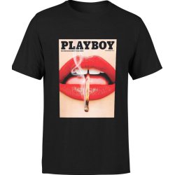  Koszulka męska Playboy magazyn usta