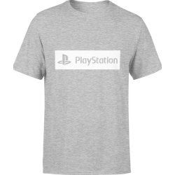  Koszulka męska Playstation konsola PS szara