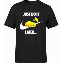  Koszulka męska Pokemon Pikachu Just do it later