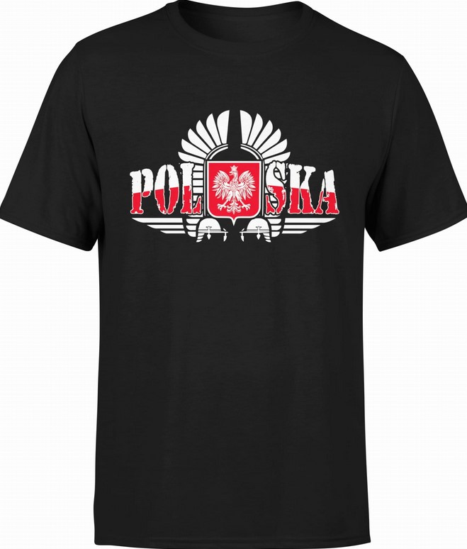 Koszulka męska Polska husaria Patriotyczna