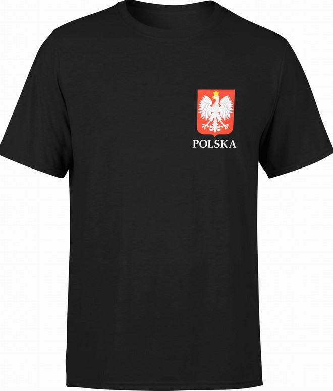 Koszulka męska Polska Patriotyczna z orzełkiem