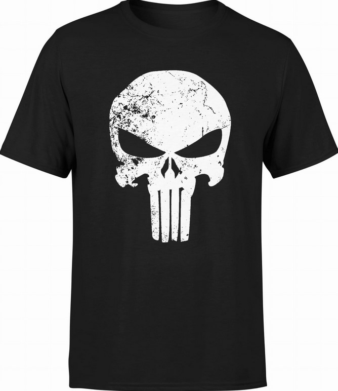 Koszulka męska Punisher Czaszka