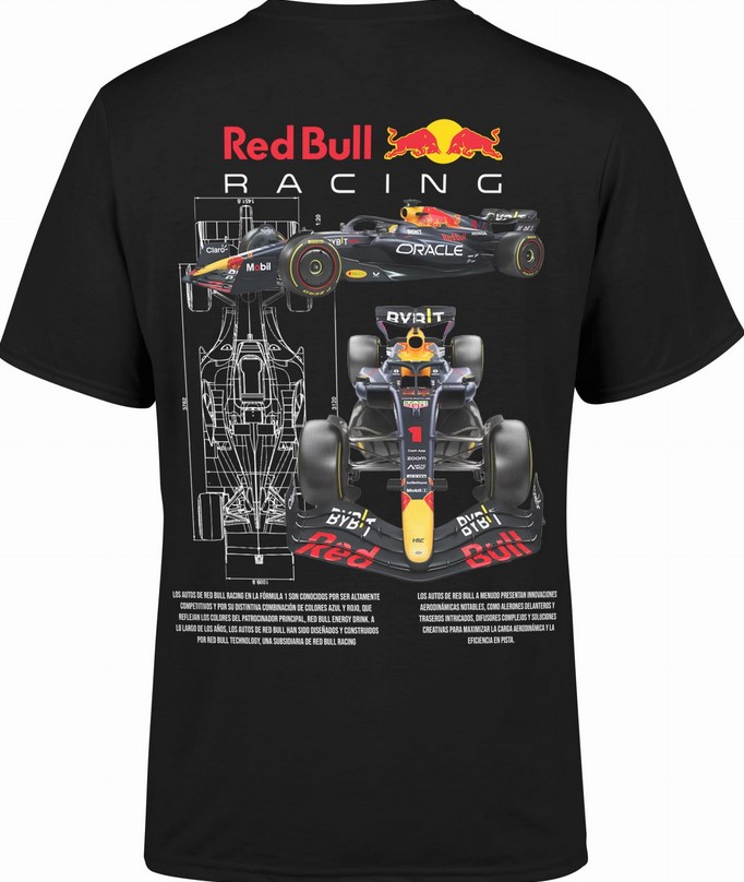 Koszulka męska Red Bull Racing Bolid F1 Formula 1