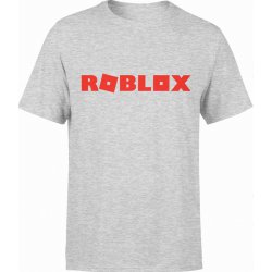  Koszulka męska Roblox prezent dla gracza szara