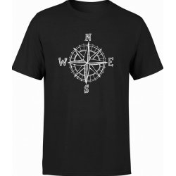  Koszulka męska Róża wiatrów Kompas