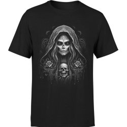  Koszulka męska Santa Muerte Goth