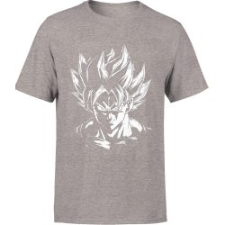  Koszulka męska Son Goku Dragon Ball szara