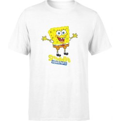  Koszulka męska Spongebob Kanciastoporty bajka biała