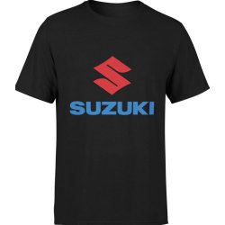  Koszulka męska Suzuki logo Motocykle