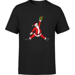  Koszulka męska Święty Mikołaj Koszykarz