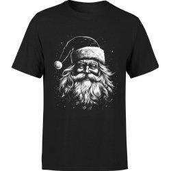  Koszulka męska Święty Mikołaj Świąteczna z brodą