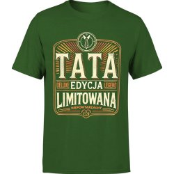  Koszulka męska Tata edycja limitowana delux zielona